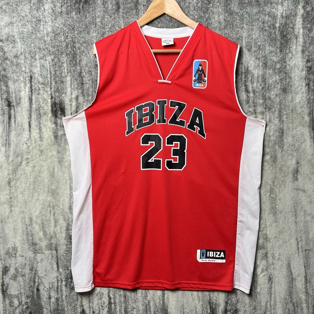 Ibiza Music Festival Planet 2000 Jersey #23 DJ EDM Dance Size 3XL